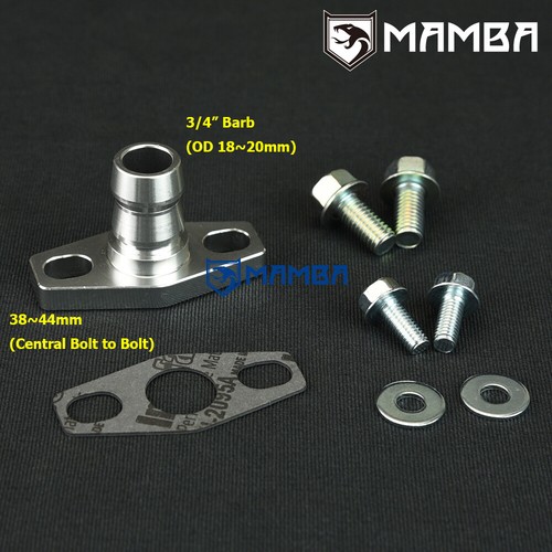 Barb turbo oil return - oil,