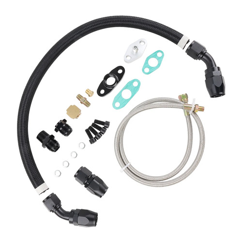 Turbo oil feed return - feed,